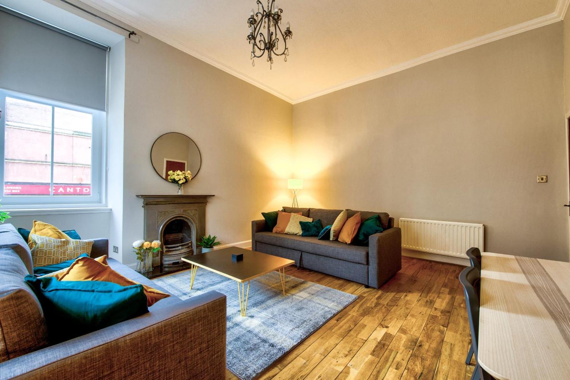 Stylish & Spacious 3 Bedroom Apt In Finnieston, West End Glasgow Kültér fotó