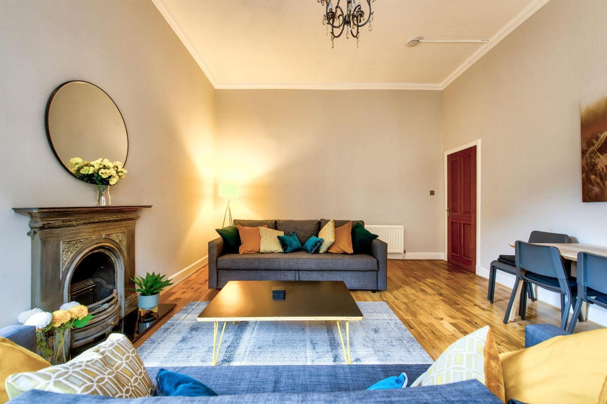 Stylish & Spacious 3 Bedroom Apt In Finnieston, West End Glasgow Kültér fotó